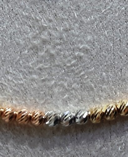 μενταγιόν τρίχρωμο